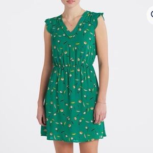 Midnight Scallop Detail Dress